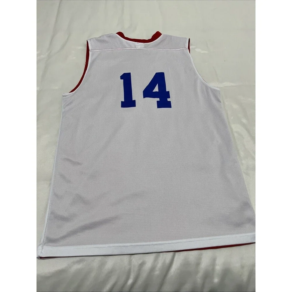 VTG Clippers Los Angeles 14 Basketball Jersey Tank REVERSIBLE M RedWhite Y2K NBA